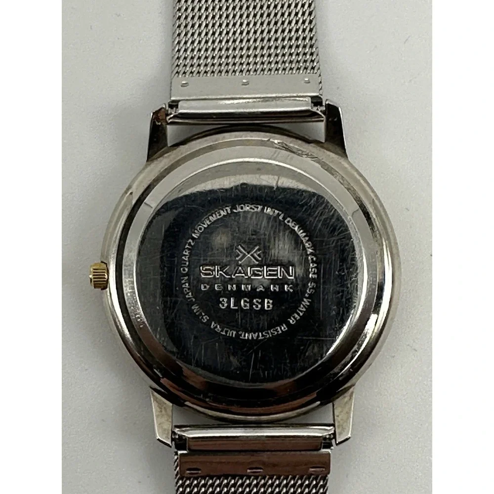 Skagen 3LGSB New Battery Mens Watch 34MM‎ 8